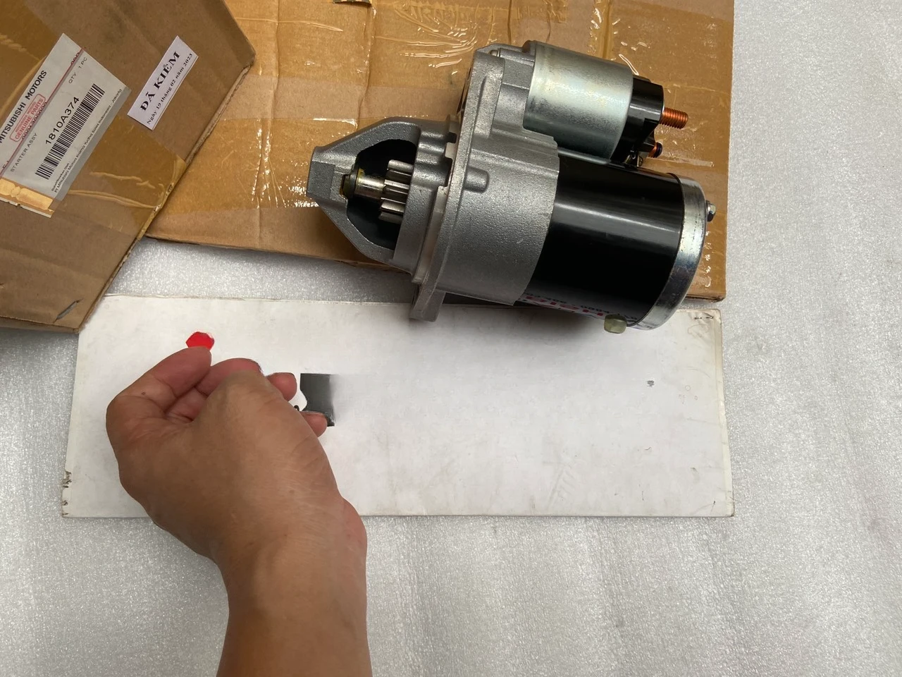 Củ đề Máy đề Máy khởi động xe Mitsubishi Xpander và Xpander Cross Mã sp: 1810A374