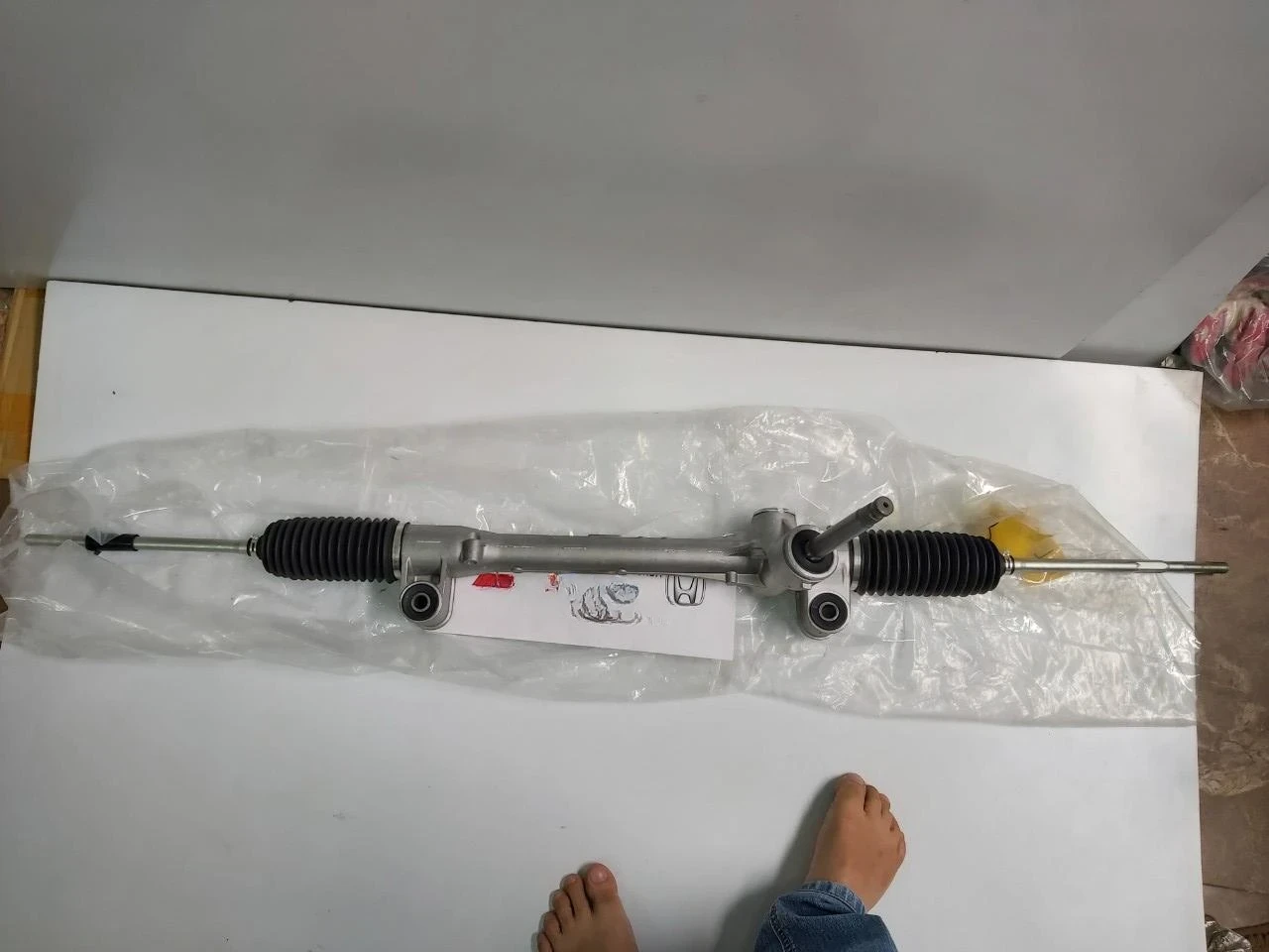 Thước lái xe Mitsubishi Attrage hàng thay thế (Hợp kim – Đen – Bạc) Mã sp: 4410A498