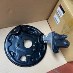 Đĩa Lắp Bố, guốc phanh sau liền Mô tơ phanh tay điện tử xe Mitsubishi Xpander, Xpander Cross