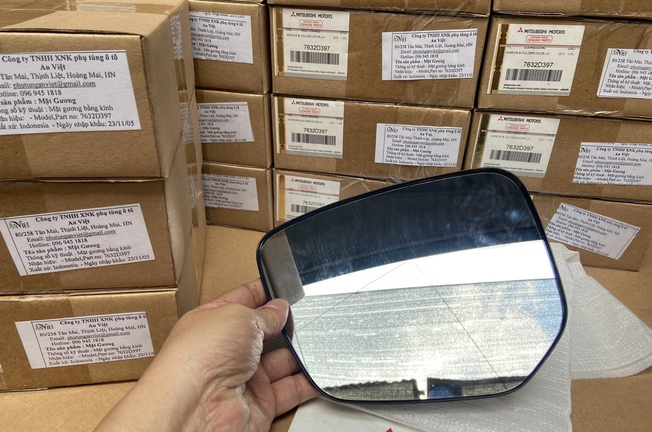Mặt gương xe Mitsubishi Xpander và Xpander Cross Mã sp: 7632D397-7632D398