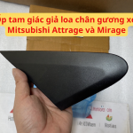 Ốp tam giác giả loa chân gương xe Mitsubishi Attrage và Mirage Mã sp: 7405A566, 7405A565
