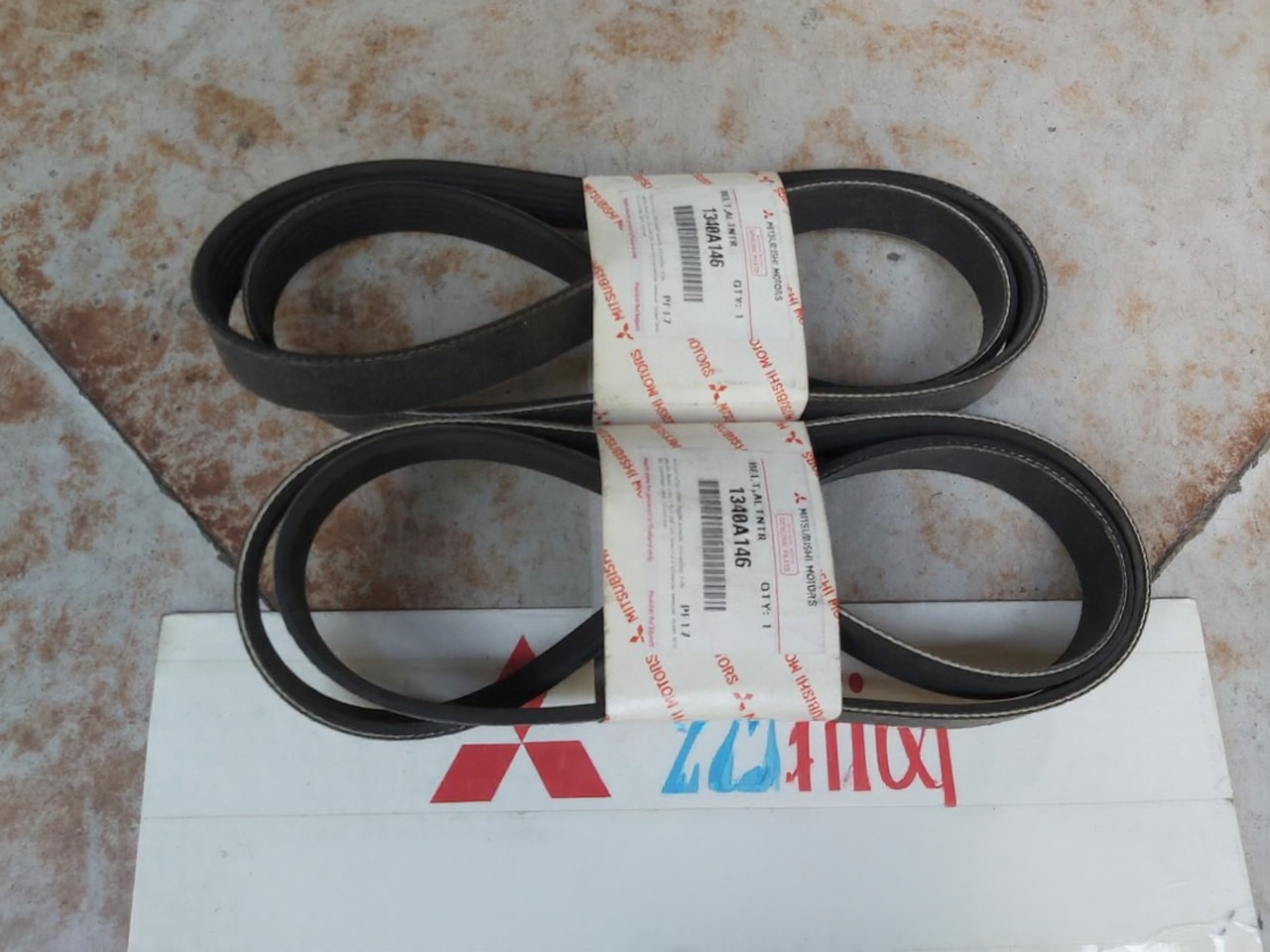 Dây curoa tổng xe Mitsubishi Attrage (Đen) Mã sp: 1340A146
