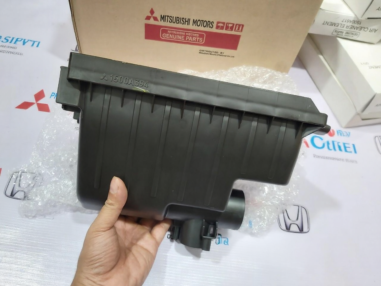 Nắp hộp Lọc gió động cơ xe Mitsubishi Attrage (Nhựa – Đen) Mã sp: 1500A404, 1500A397, 1500A587, 1500A659, 1500A394