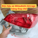 Đèn hậu xe Mitsubishi Attrage 2014-2019 hàng thay thế (Nhựa – Đỏ) Mã sp: 8330A851-8330A852