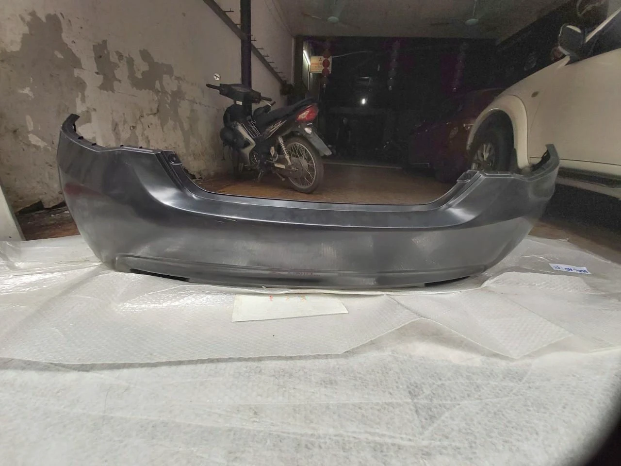 Cản sau, Ba đờ sốc sau xe Mitsubishi Attrage 2014-2019 (Nhựa – Đen) Mã sp: 6410D948 |