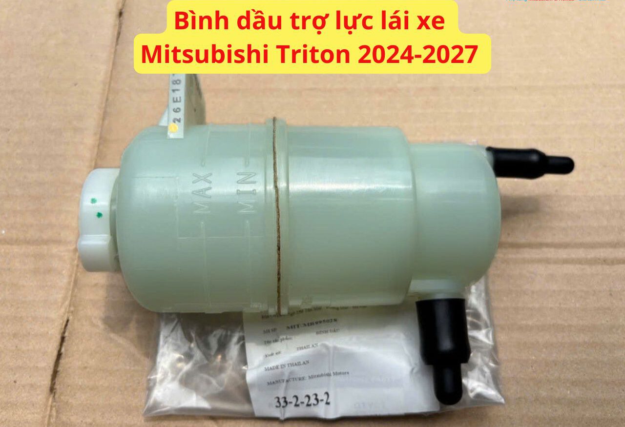 Bình dầu trợ lực lái xe Mitsubishi Triton 2024-2027 MR995028 Mã sp: MR995028 | Tình trạng: Còn hàng